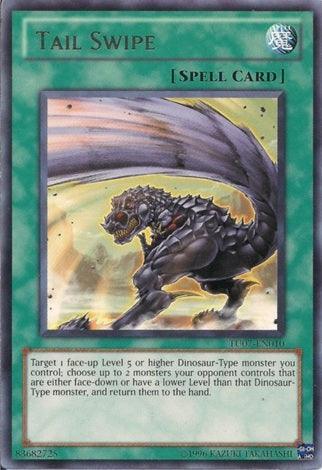 Normal Spell, Rare, Spell, Turbo Pack: Booster Seven, Unlimited Tail Swipe [TU07-EN010] Rare - Trading Card World