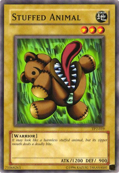 Common, Earth, Normal Monster, Tournament Pack 2, Unlimited, Warrior Stuffed Animal [TP2-019] Common - Trading Card World