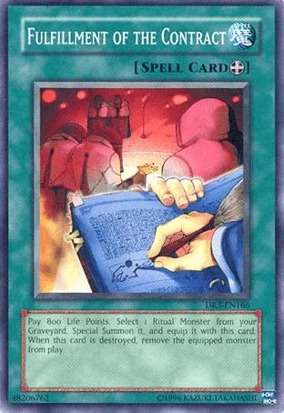 Common, Dark Revelation Volume 3, Equip Spell, Spell, Unlimited Fulfillment of the Contract [DR3-EN166] Common - Trading Card World