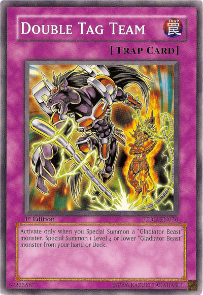 1st Edition, Common, Normal Trap, Phantom Darkness, Trap, Unlimited Double Tag Team [PTDN-EN076] Common - Trading Card World