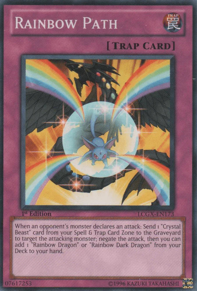 1st Edition, Common, Legendary Collection 2, Normal Trap, Trap, Unlimited Rainbow Path [LCGX-EN173] Common - Trading Card World