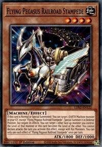 1st Edition, Common, Earth, Effect Monster, Legendary Duelists: Season 2, Machine Flying Pegasus Railroad Stampede [LDS2-EN122] Common - Trading Card World