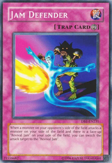 Common, Continuous Trap, Dark Beginning 1, Trap, Unlimited Jam Defender [DB1-EN231] Common - Trading Card World
