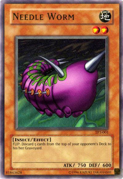 Earth, Effect Monster, Insect, Tournament Pack 3, Ultra Rare, Unlimited Needle Worm [TP3-001] Ultra Rare - Trading Card World