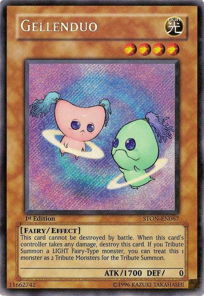 1st Edition, Effect Monster, Fairy, Light, Secret Rare, Strike of Neos, Unlimited Gellenduo [STON-EN067] Secret Rare - Trading Card World