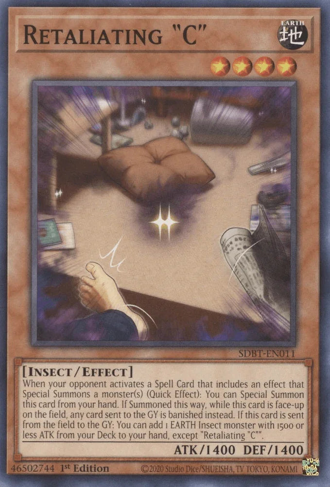 1st Edition, Common, Earth, Effect Monster, Insect, Structure Deck: Beware of Traptrix Retaliating "C" [SDBT-EN011] Common - Trading Card World