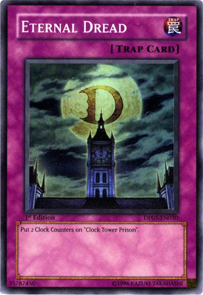 1st Edition, Duelist Pack 5: Aster Phoenix, Normal Trap, Super Rare, Trap, Unlimited Eternal Dread [DP05-EN030] Super Rare - Trading Card World