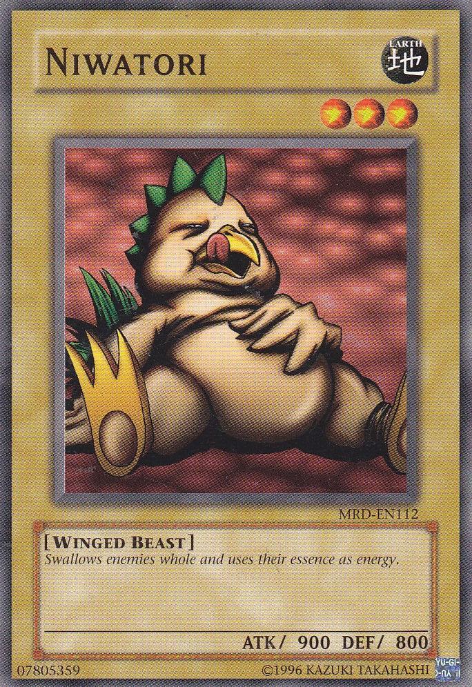 Common, Earth, Metal Raiders, Normal Monster, Unlimited, Winged Beast Niwatori [MRD-EN112] Common - Trading Card World