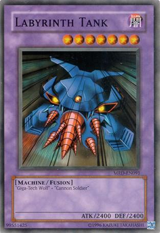 Common, Dark, Fusion Monster, Machine, Metal Raiders, Unlimited Labyrinth Tank [MRD-EN091] Common - Trading Card World
