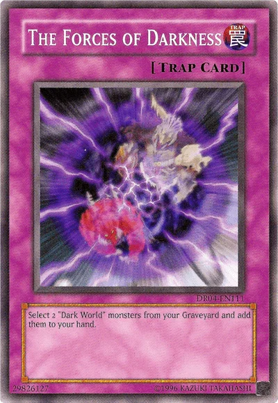 Common, Dark Revelation Volume 4, Normal Trap, Trap, Unlimited The Forces of Darkness [DR04-EN111] Common - Trading Card World