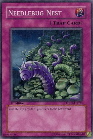 1st Edition, Common, Normal Trap, The Duelist Genesis, Trap, Unlimited Needlebug Nest [TDGS-EN079] Common - Trading Card World