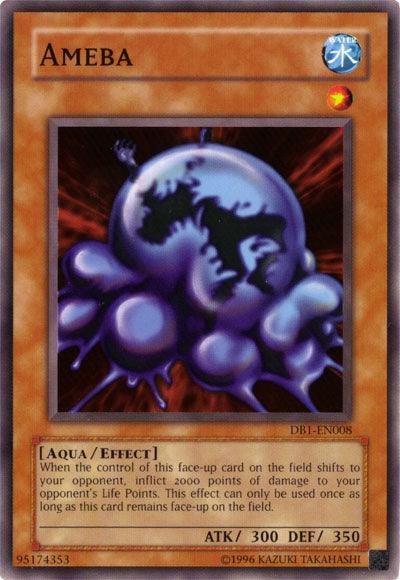 Aqua, Common, Dark Beginning 1, Effect Monster, Unlimited, Water Ameba [DB1-EN008] Common - Trading Card World