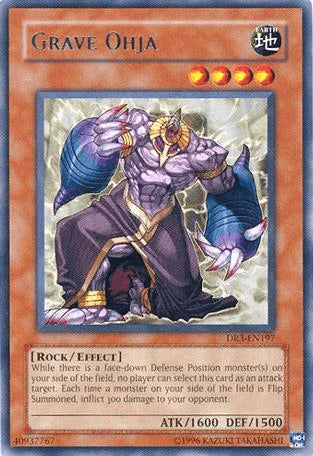 Dark Revelation Volume 3, Earth, Effect Monster, Rare, Rock, Unlimited Grave Ohja [DR3-EN197] Rare - Trading Card World