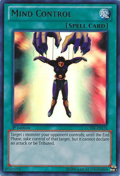 1st Edition, Legendary Collection 3: Yugi's World, Normal Spell, Spell, Ultra Rare, Unlimited Mind Control [LCYW-EN176] Ultra Rare - Trading Card World