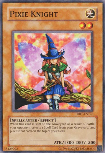 Common, Dark Revelation Volume 1, Effect Monster, Light, Spellcaster, Unlimited Pixie Knight [DR1-EN125] Common - Trading Card World