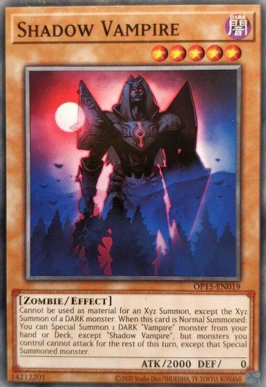 Common, Dark, Effect, OTS Tournament Pack 15, Unlimited, Zombie Shadow Vampire [OP15-EN019] Common - Trading Card World