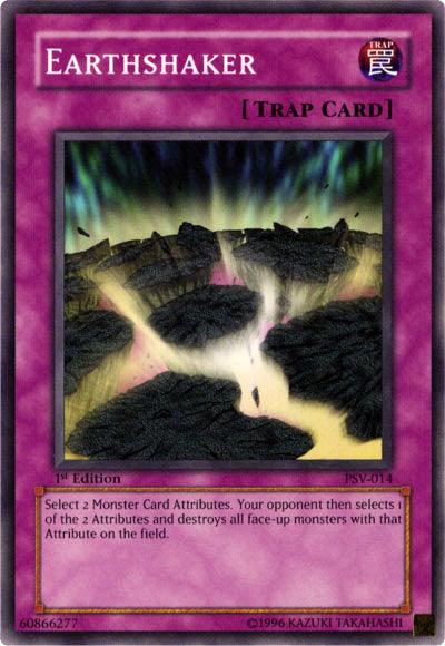 1st Edition, Common, Normal Trap, Pharaoh's Servant, Trap, Unlimited Earthshaker [PSV-014] Common - Trading Card World