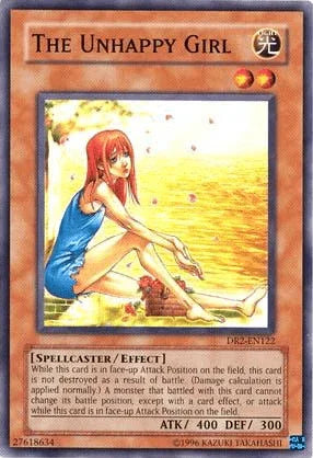 Common, Dark Revelation Volume 2, Effect Monster, Light, Spellcaster, Unlimited The Unhappy Girl [DR2-EN122] Common - Trading Card World
