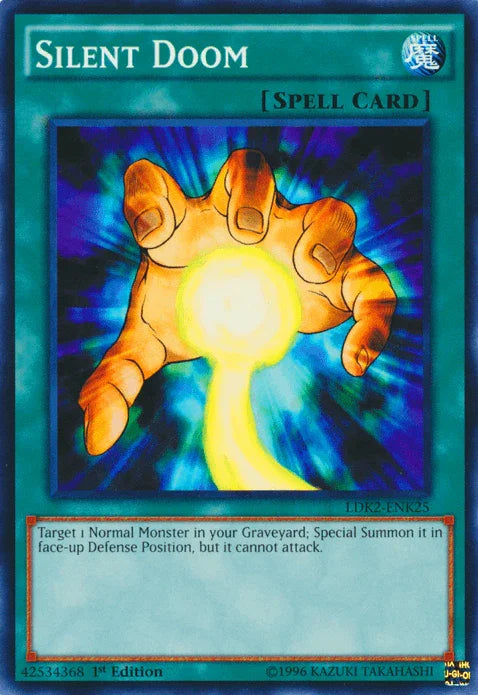 1st Edition, Common, Legendary Decks II, Normal Spell, Spell, Unlimited Silent Doom [LDK2-ENK25] Common - Trading Card World