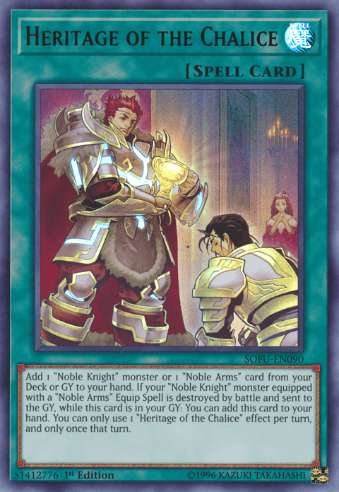 1st Edition, Normal Spell, Soul Fusion, Spell, Ultra Rare, Unlimited Heritage of the Chalice [SOFU-EN090] Ultra Rare - Trading Card World