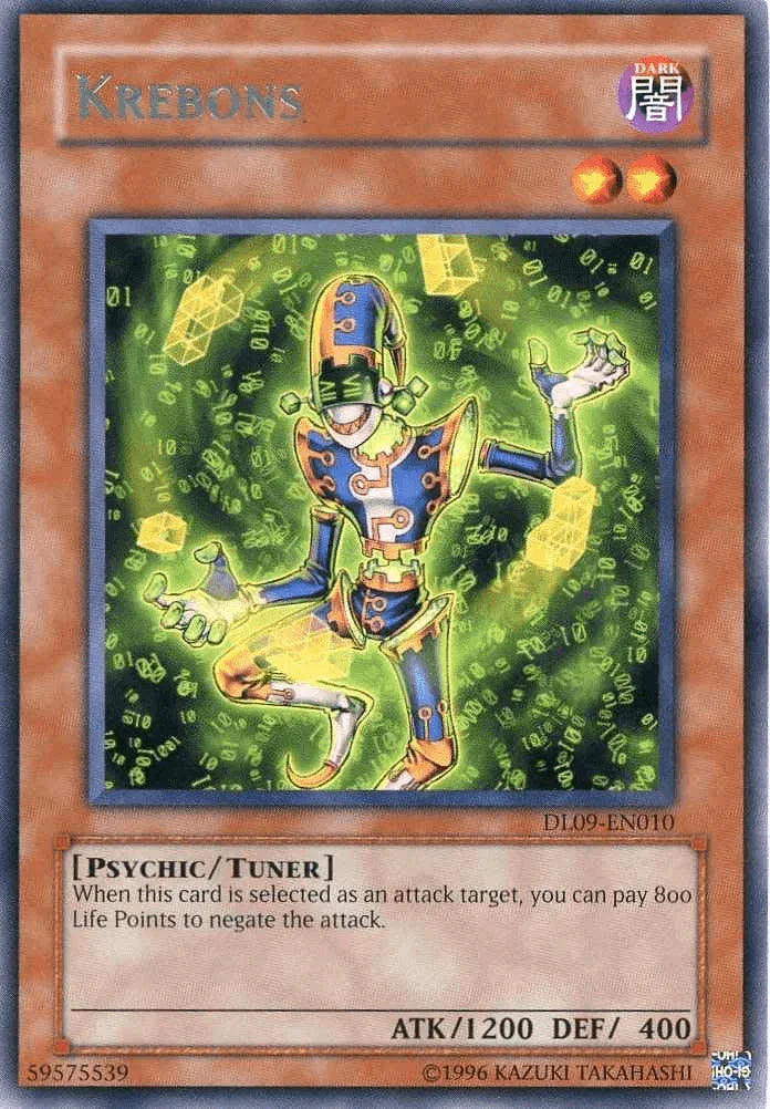 Dark, Duelist League Promo, Psychic, Rare, Tuner Monster, Unlimited Krebons (Silver) [DL09-EN010] Rare - Trading Card World