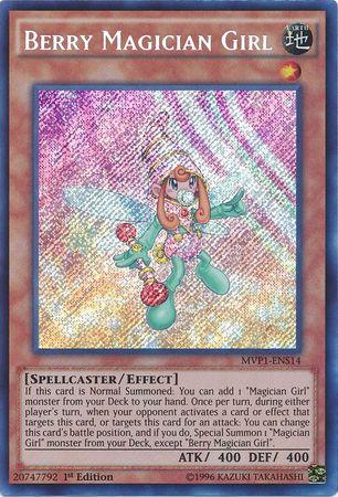 1st Edition, Earth, Effect Monster, Secret Rare, Spellcaster, The Dark Side of Dimensions Movie Pack: Secret Edition Berry Magician Girl [MVP1-ENS14] Secret Rare - Trading Card World