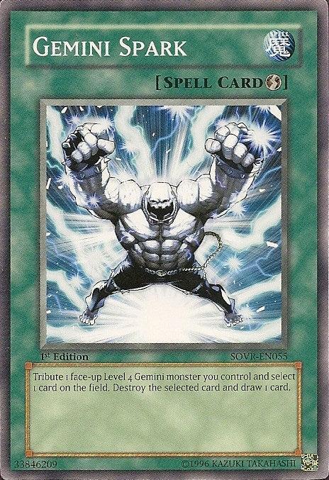 1st Edition, Common, Continuous Spell, Spell, Stardust Overdrive, Unlimited Gemini Spark [SOVR-EN055] Common - Trading Card World