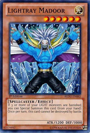 1st Edition, Common, Effect Monster, Light, Return of the Duelist, Spellcaster, Unlimited Lightray Madoor [REDU-EN082] Common - Trading Card World