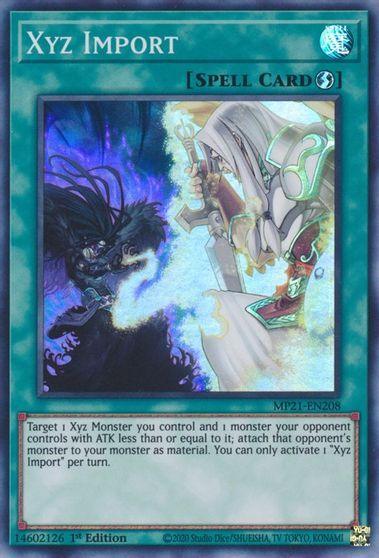 1st Edition, 2021 Tin of Ancient Battles, Quick-Play Spell, Spell, Super Rare Xyz Import [MP21-EN208] Super Rare - Trading Card World