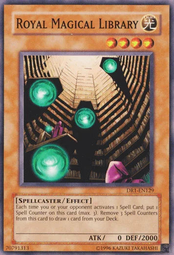Common, Dark Revelation Volume 1, Effect Monster, Light, Spellcaster, Unlimited Royal Magical Library [DR1-EN129] Common - Trading Card World