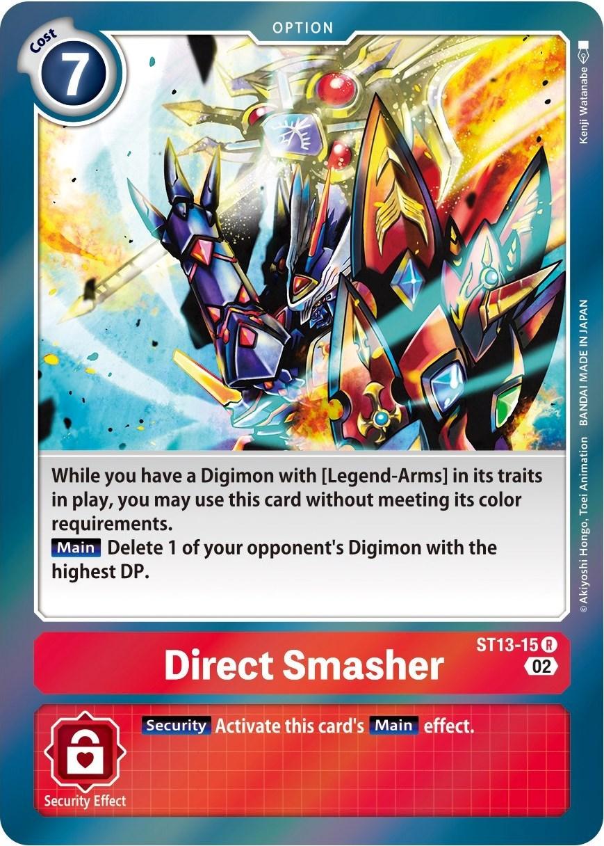 Black/Red, Option, Rare, ST13-15, Starter Deck: Ragnaloardmon Direct Smasher [ST13-15] [Starter Deck: Ragnaloardmon] - Trading Card World