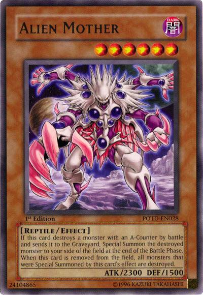 1st Edition, Dark, Effect Monster, Power of the Duelist, Rare, Reptile, Unlimited Alien Mother [POTD-EN028] Rare - Trading Card World