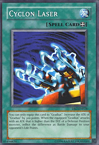 Common, Dark Beginning 2, Normal Spell, Spell, Unlimited Cyclon Laser [DB2-EN028] Common - Trading Card World
