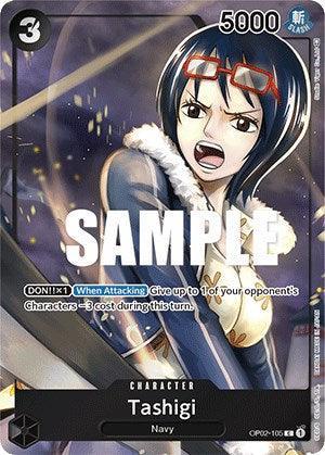Character, Common, Navy, Paramount War Tashigi (Box Topper) [Paramount War] - Trading Card World