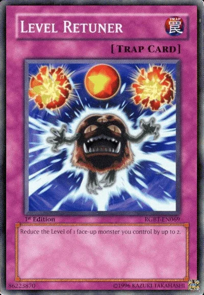 1st Edition, Common, Normal Trap, Raging Battle, Trap, Unlimited Level Retuner [RGBT-EN069] Common - Trading Card World