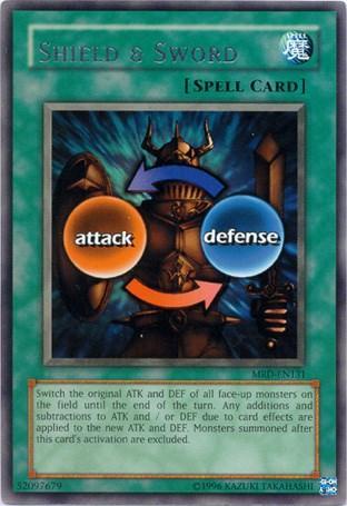 Metal Raiders, Normal Spell, Rare, Spell, Unlimited Shield & Sword [MRD-EN131] Rare - Trading Card World