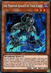 1st Edition, Dark, Effect Monster, Phantom Rage, Secret Rare, Warrior The Phantom Knights of Torn Scales [PHRA-EN003] Secret Rare - Trading Card World