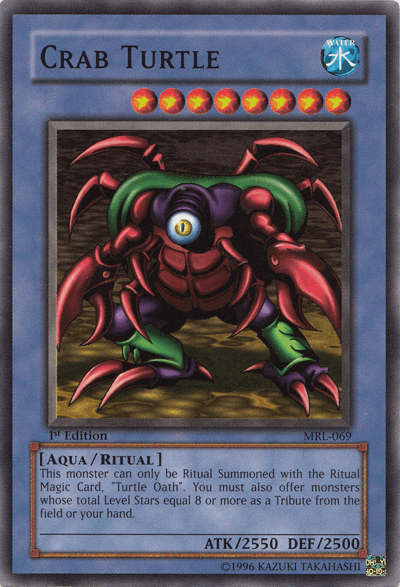 1st Edition, Aqua, Common, Magic Ruler, Ritual Monster, Unlimited, Water Crab Turtle [MRL-069] Common - Trading Card World