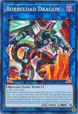 1st Edition, Common, Dark, Dragon, Link/Effect Monster, Structure Deck: Rokket Revolt Borreload Dragon [SDRR-EN044] Common - Trading Card World