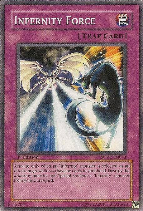 1st Edition, Common, Normal Trap, Stardust Overdrive, Trap, Unlimited Infernity Force [SOVR-EN073] Common - Trading Card World