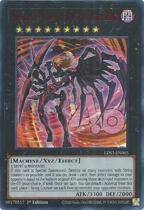 1st Edition, Dark, Legendary Duelists: Season 3, Machine, Ultra Rare, Xyz/Effect Monster Number C40: Gimmick Puppet of Dark Strings (Red) [LDS3-EN065] Ultra Rare - Trading Card World