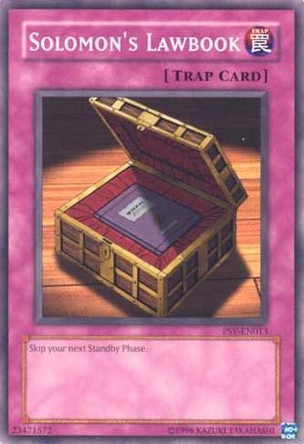 Common, Normal Trap, Pharaoh's Servant, Trap, Unlimited Solomon's Lawbook [PSV-EN013] Common - Trading Card World