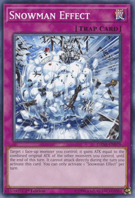 1st Edition, Common, Dark Neostorm, Normal Trap, Trap, Unlimited Snowman Effect [DANE-EN079] Common - Trading Card World