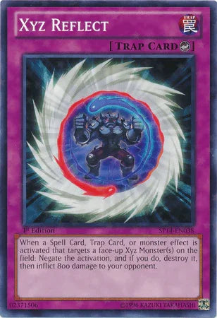 1st Edition, Counter Trap, Star Pack 2014, Starfoil Rare, Trap Xyz Reflect [SP14-EN038] Starfoil Rare - Trading Card World
