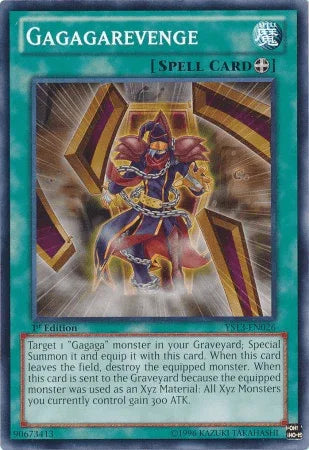 1st Edition, Common, Equip Spell, Spell, Super Starter: V for Victory Gagagarevenge [YS13-EN026] Common - Trading Card World