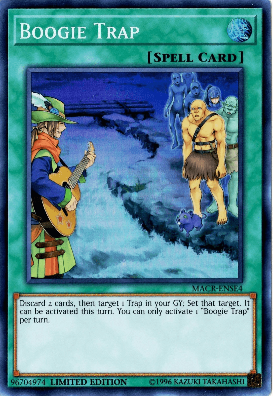 Limited, Maximum Crisis, Normal Spell, Spell, Super Rare Boogie Trap [MACR-ENSE4] Super Rare - Trading Card World