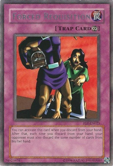 Continuous Trap, Pharaoh's Servant, Rare, Trap, Unlimited Forced Requisition [PSV-EN025] Rare - Trading Card World