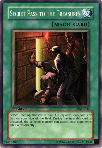 1st Edition, Common, Normal Spell, Pharaonic Guardian, Spell, Unlimited Secret Pass to the Treasures [PGD-037] Common - Trading Card World