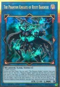 1st Edition, Dark, Gold Rare, Link/ Effect Monster, Maximum Gold, Warrior The Phantom Knights of Rusty Bardiche [MAGO-EN040] Gold Rare - Trading Card World