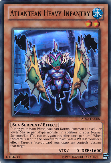 Astral Pack 2, Effect Monster, Sea Serpent, Super Rare, Unlimited, Water Atlantean Heavy Infantry [AP02-EN006] Super Rare - Trading Card World